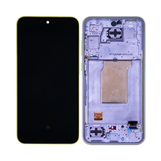 Touch+Display+Frame Samsung Galaxy A35 5G/A356 Service Pack Yellow/Lemon Touch+Display+Frame Samsung Galaxy A35 5G/A356 Service Pack Yellow/Lemon